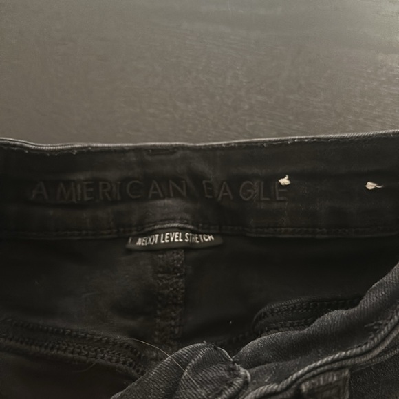 American Eagle, black women’s skinny jeans, size 0 good condition. - Picture 2 of 3